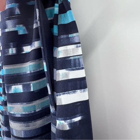 Callaway Womens Opti Dri Navy Turquoise Golf Skort Size Large Vibrant Artsy - Picture 3 of 8